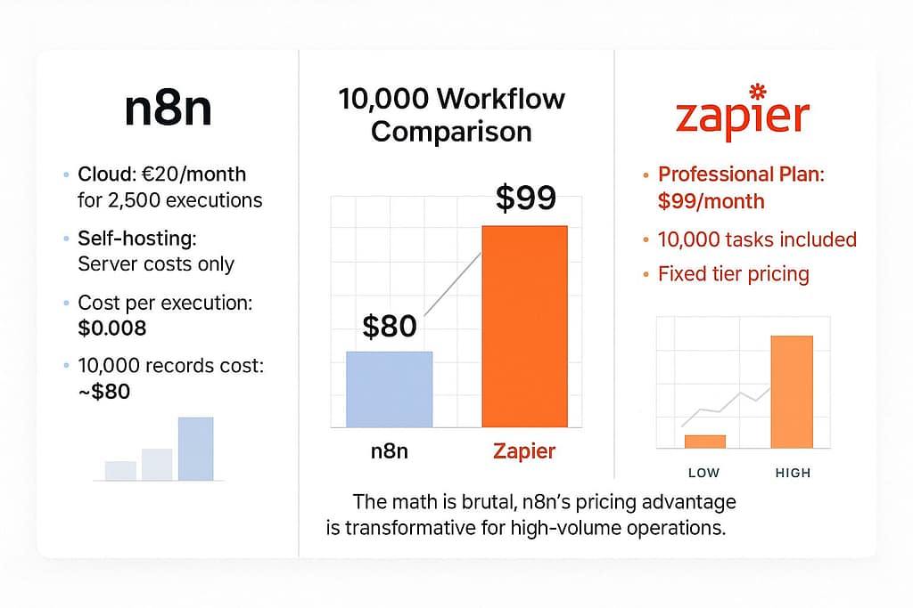 n8n vs Zapier : Battle of the Automation Giants in 2025 3 n8n vs zapier