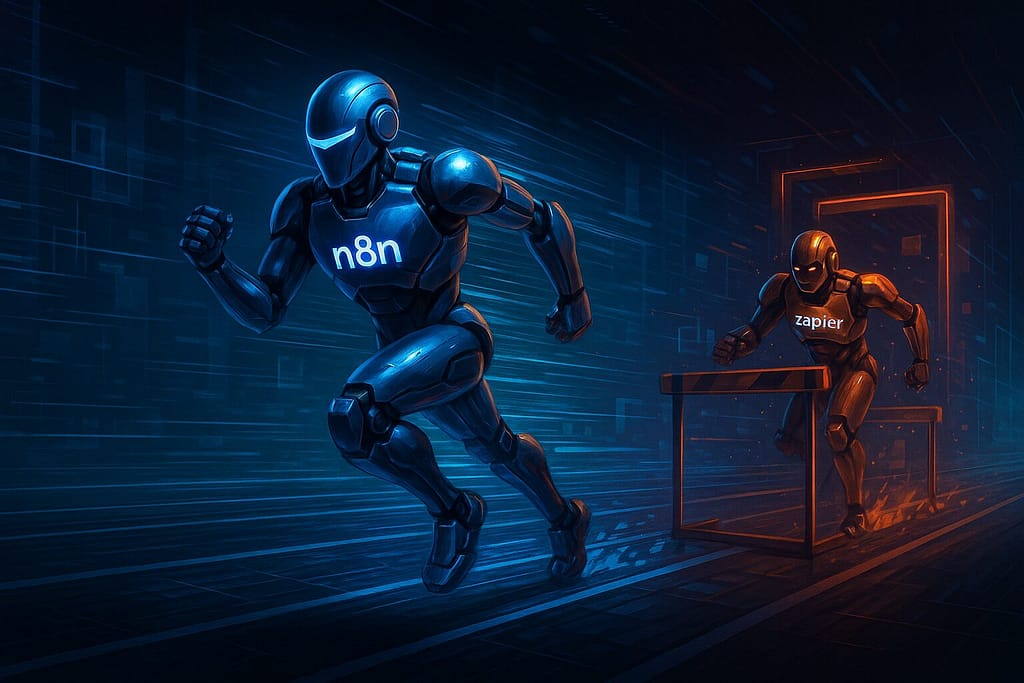 n8n vs Zapier : Battle of the Automation Giants in 2025 5 n8n vs zapier